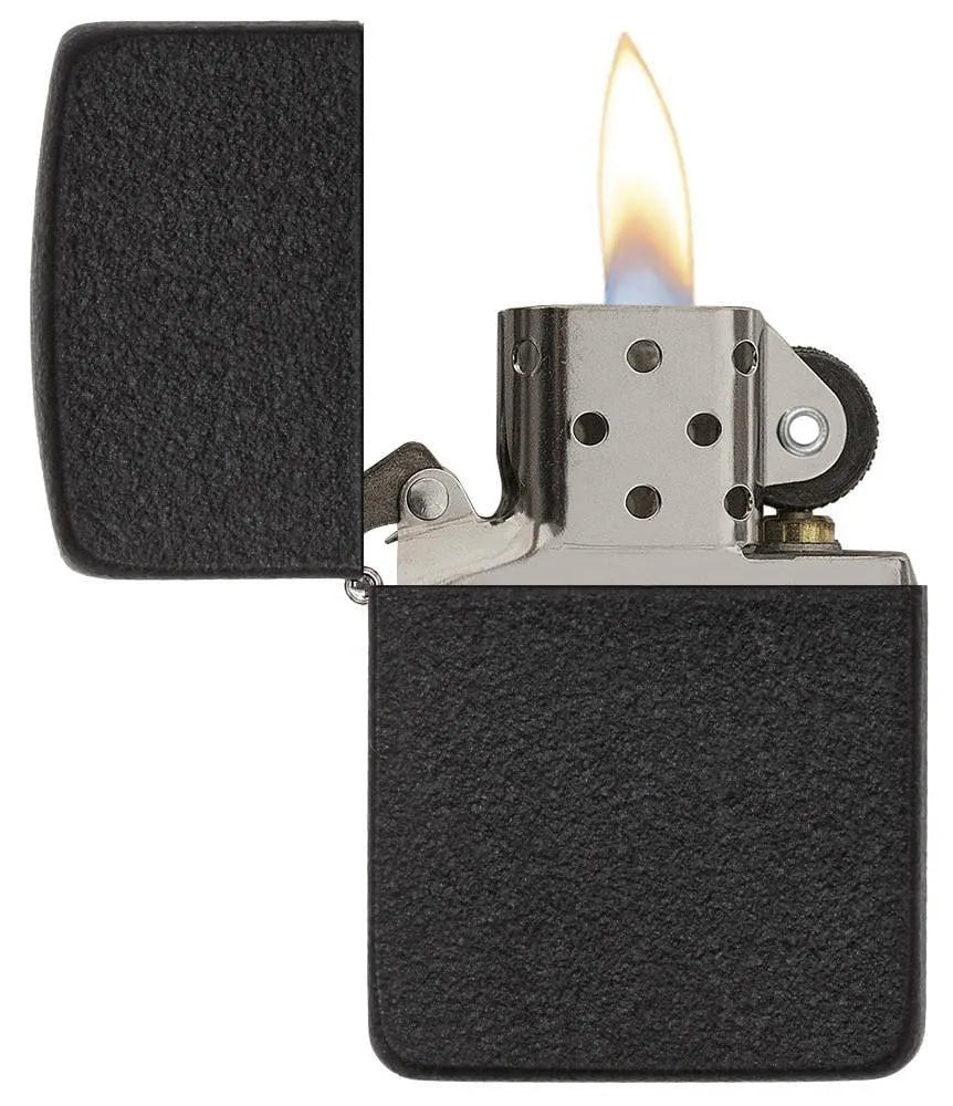 Zippo - Black Crackle 1941 Replica - Game-On.no