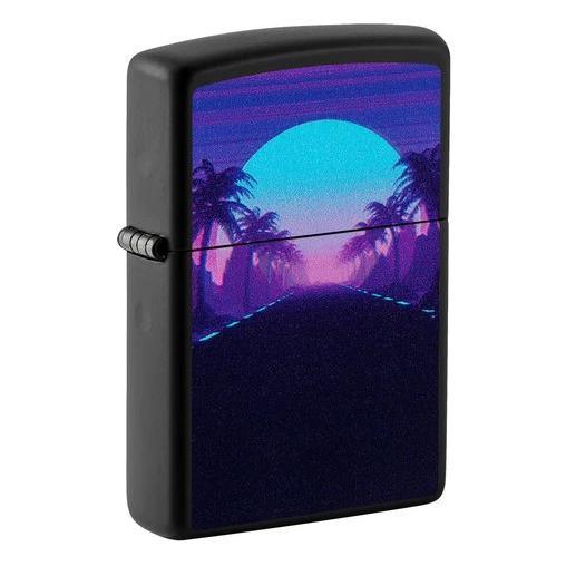 Zippo - Black Light Soloppgang Motiv - gameon.eu