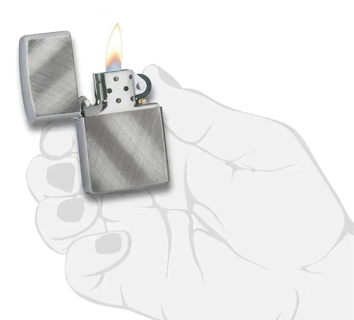 Zippo - Classic Diagonal Weave - Game-On.no