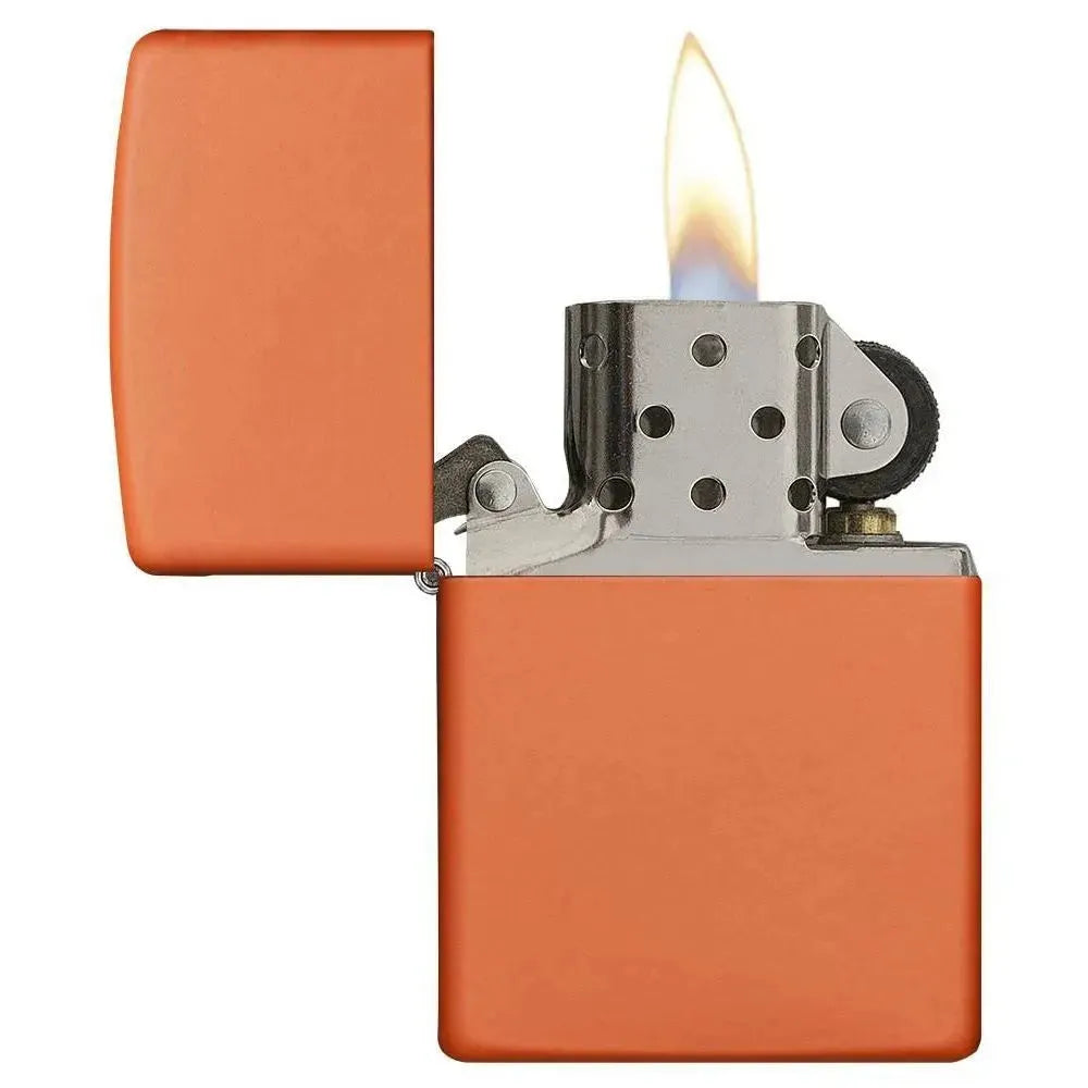 Zippo - Classic Matte Orange - Game-On.no