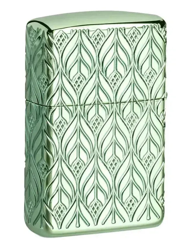 Zippo - Green Elegant Dragon - Armor 360 Degree Limited - Game-On.no