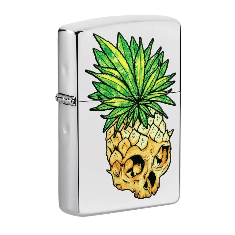 Zippo - Leaf Skull Pineapple Design - gameon.eu