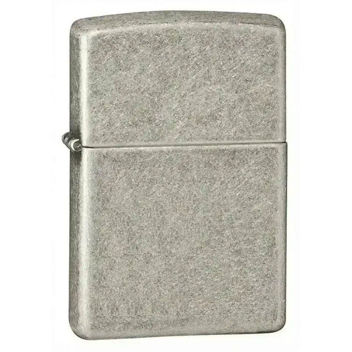 Zippo Lighter - Antique Silver Plate Armor - Game-On.no