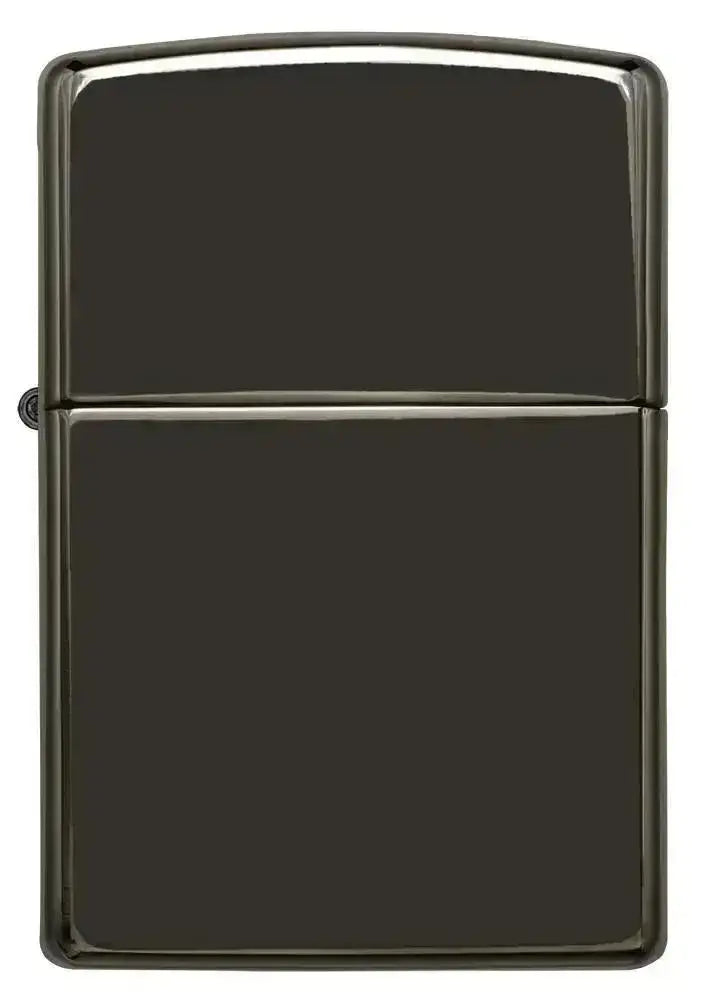Zippo Lighter - Ebony High Polish Black - Game-On.no