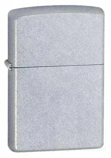 Zippo Lighter - Klassisk Satin Chrome - Game-On.no