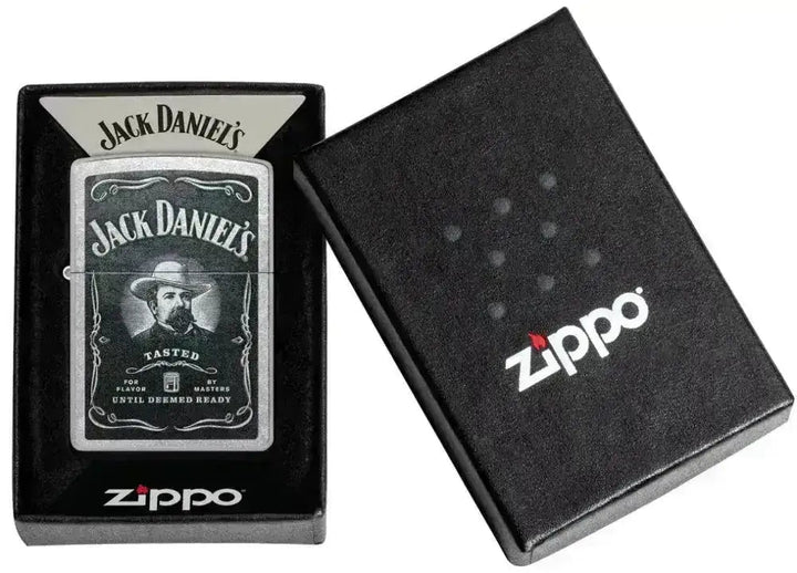 Zippo Lighter - Old School Jack Daniels - Game-On.no