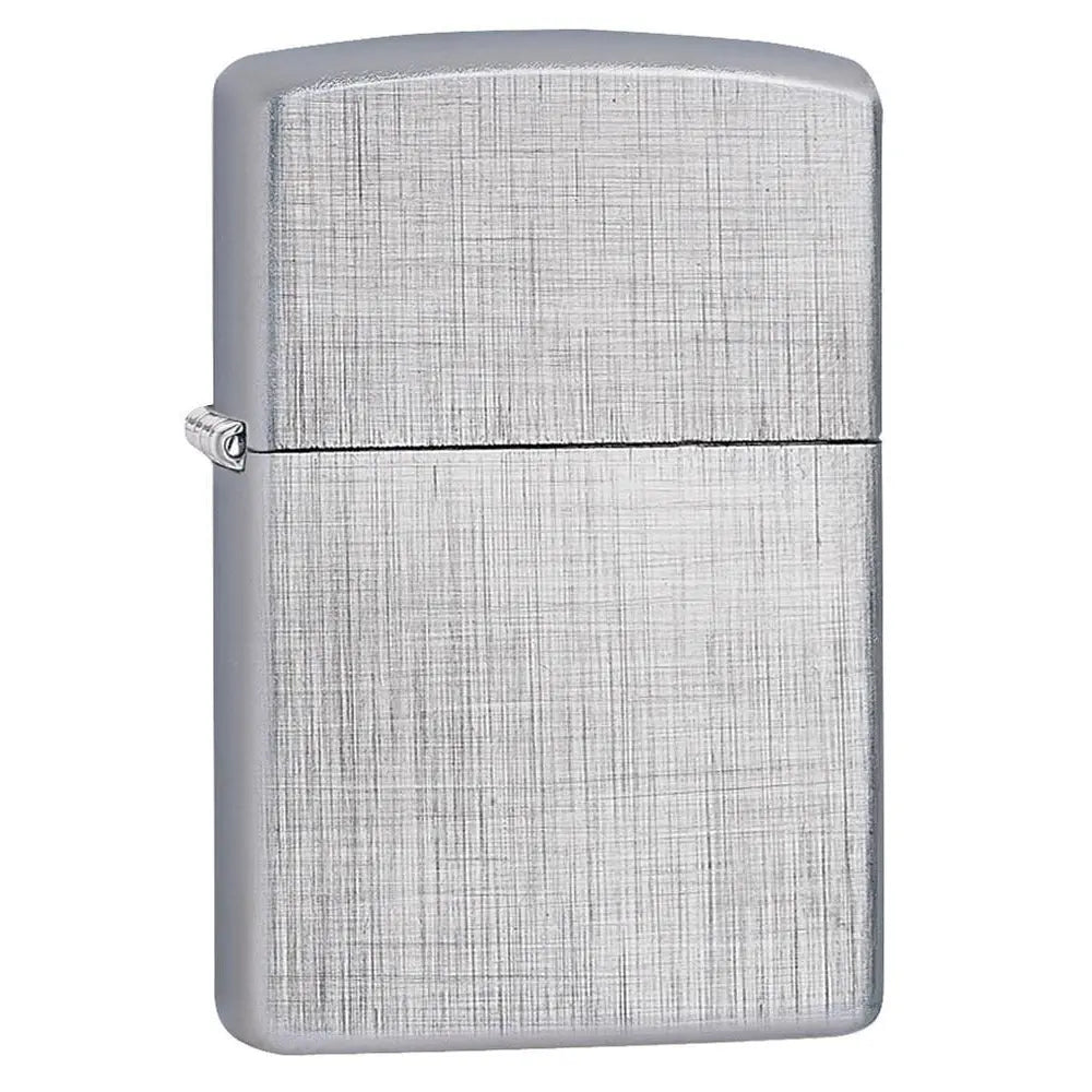 Zippo - Linen Weave - Chrome