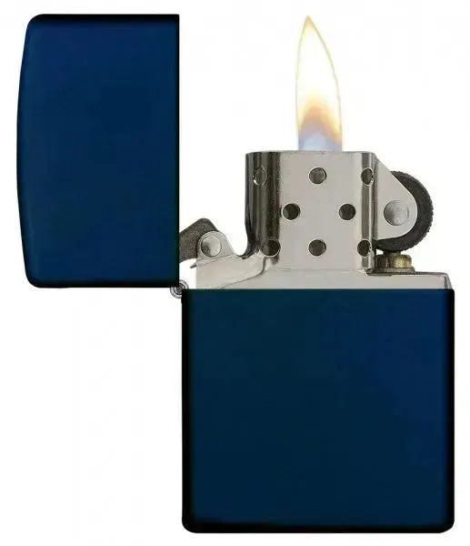 Zippo - Marineblå (Navy Blue Matte) - Game-On.no