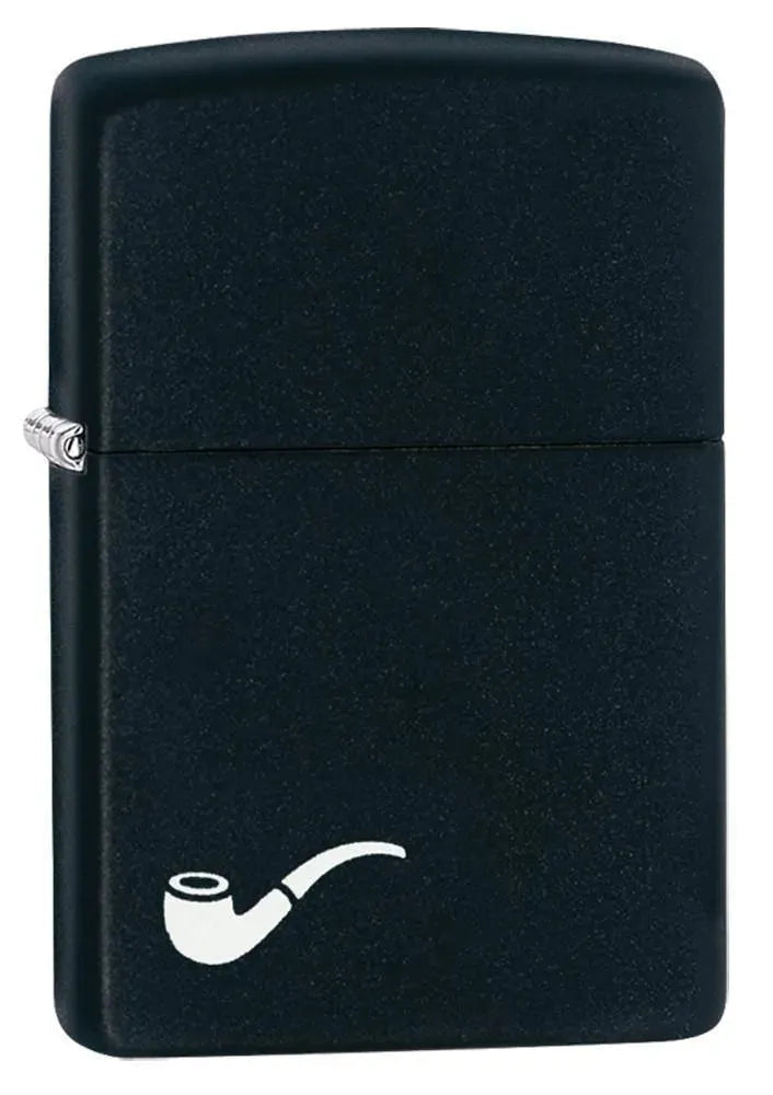 Zippo - Pipe Black Matte - Game-On.no