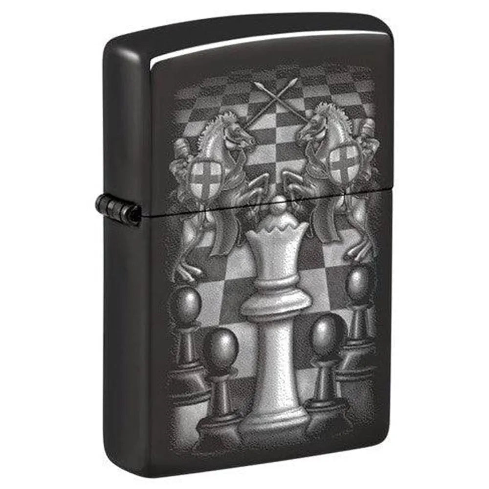 Zippo - Sjakk Design - Game-On.no