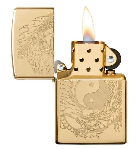 Zippo - Yin & Yang Drage og Tiger - Game-On.no