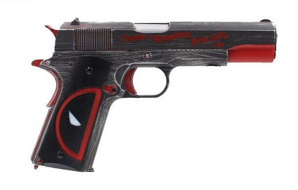 AW 1911 - Gasdriven Softgun Full Metal - Deadpool Edition
